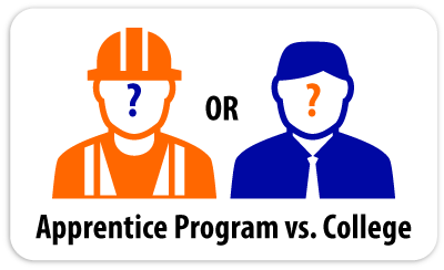Apprenticeship Program vs College